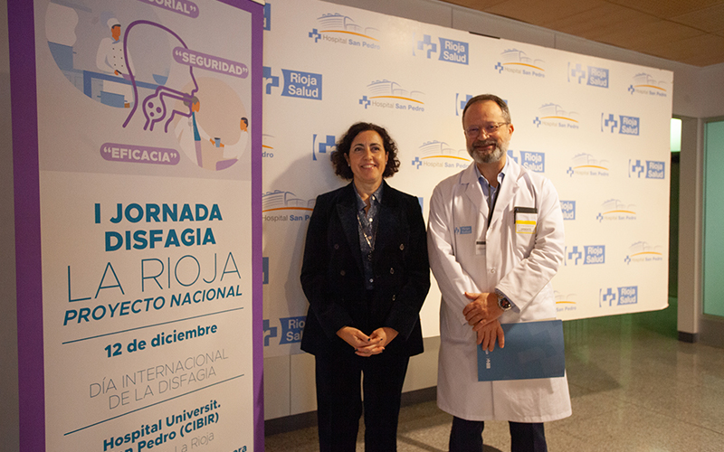 La I Jornada de Disfagia en el Hospital Universitario San Pedro reúne a 120 profesionales sanitarios